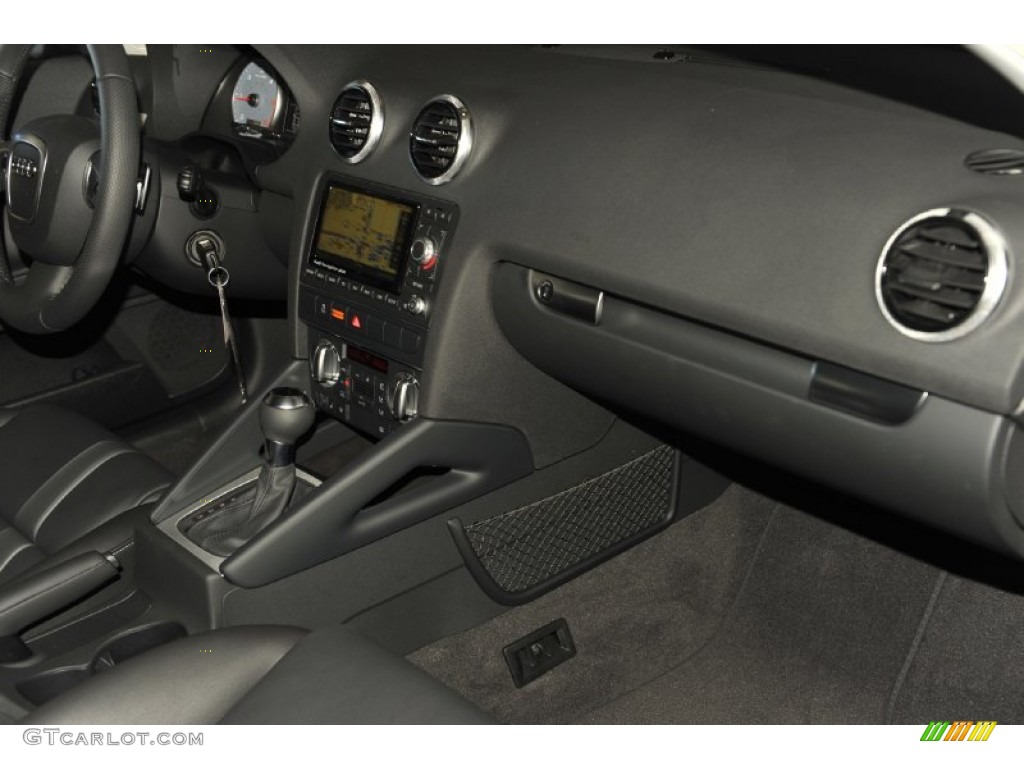 2012 Audi A3 2.0 TDI Black Dashboard Photo #56655456