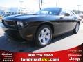 2012 Pitch Black Dodge Challenger SXT  photo #1