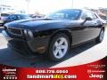 2012 Pitch Black Dodge Challenger SXT  photo #1