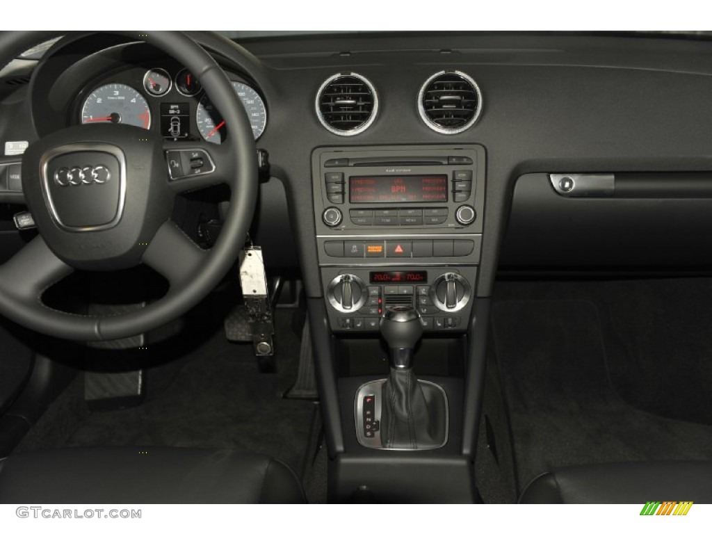 2012 Audi A3 2.0 TDI Black Dashboard Photo #56655996