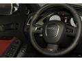 Black/Magma Red Steering Wheel Photo for 2012 Audi S4 #56656341
