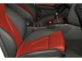 Black/Magma Red Interior Photo for 2012 Audi S4 #56656359