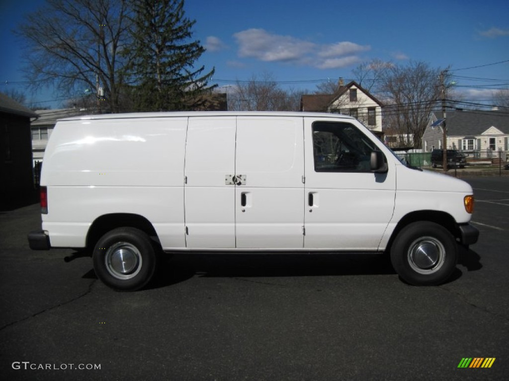 Oxford White 2006 Ford E Series Van E350 Commercial Exterior Photo #56656566