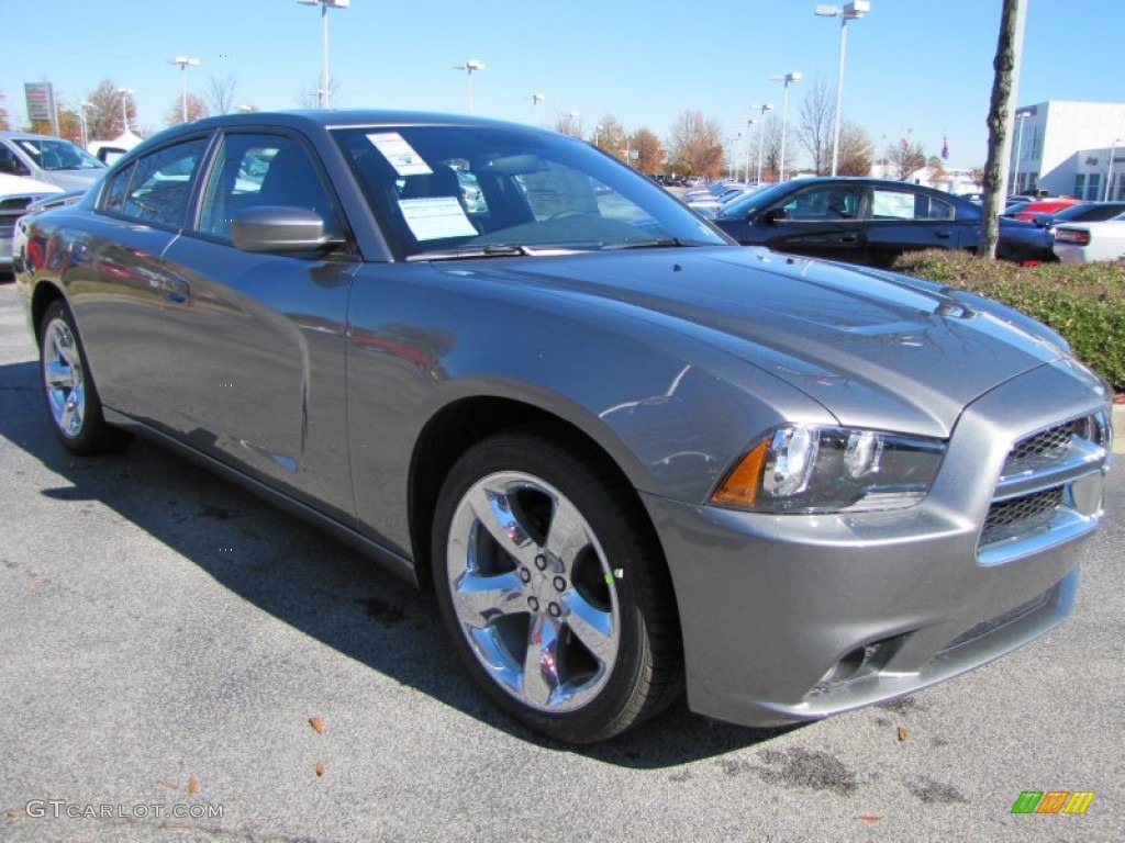 Tungsten Metallic 2012 Dodge Charger SXT Exterior Photo #56656605