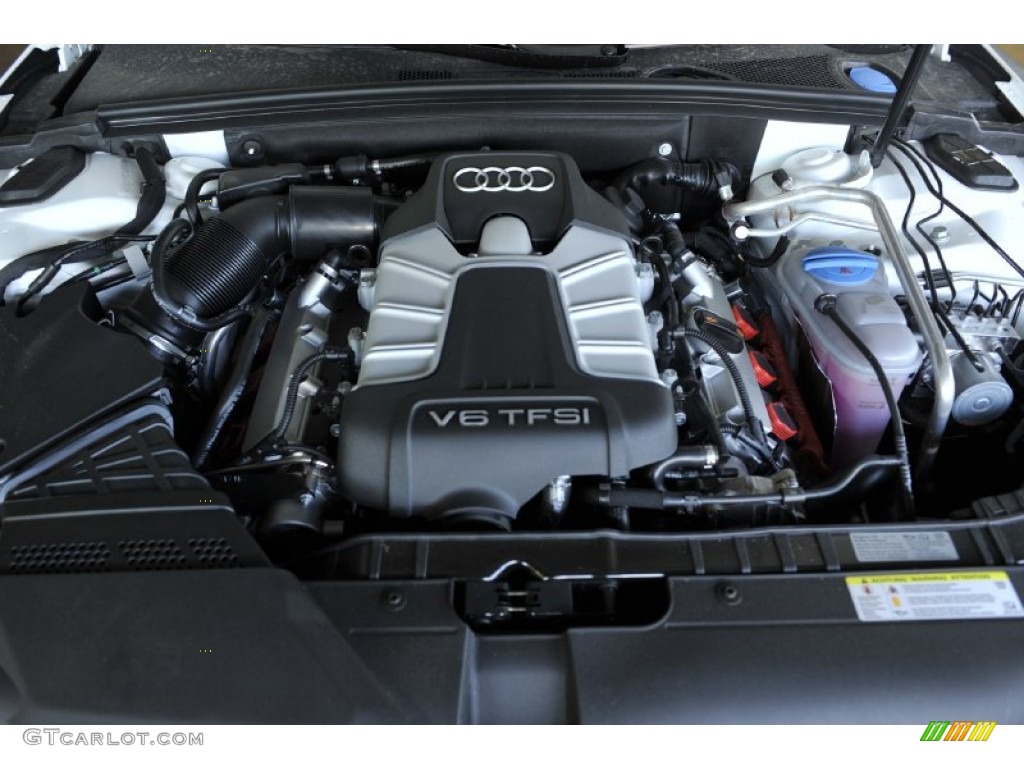 2012 Audi S4 3.0T quattro Sedan 3.0 Liter FSI Supercharged DOHC 24-Valve VVT V6 Engine Photo #56656719