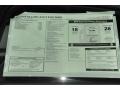  2012 S4 3.0T quattro Sedan Window Sticker