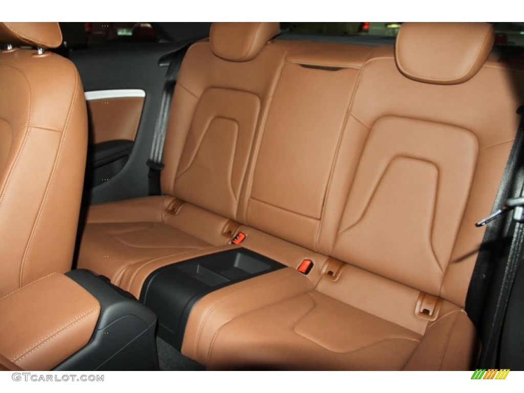 Cinnamon Brown Interior 2012 Audi A5 2.0T quattro Coupe Photo #56656824