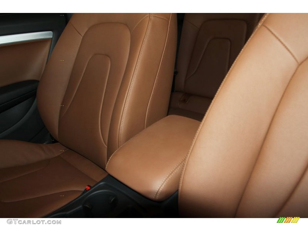 Cinnamon Brown Interior 2012 Audi A5 2.0T quattro Coupe Photo #56656881