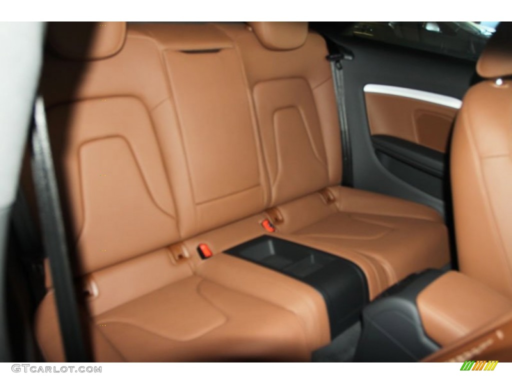 Cinnamon Brown Interior 2012 Audi A5 2.0T quattro Coupe Photo #56656920