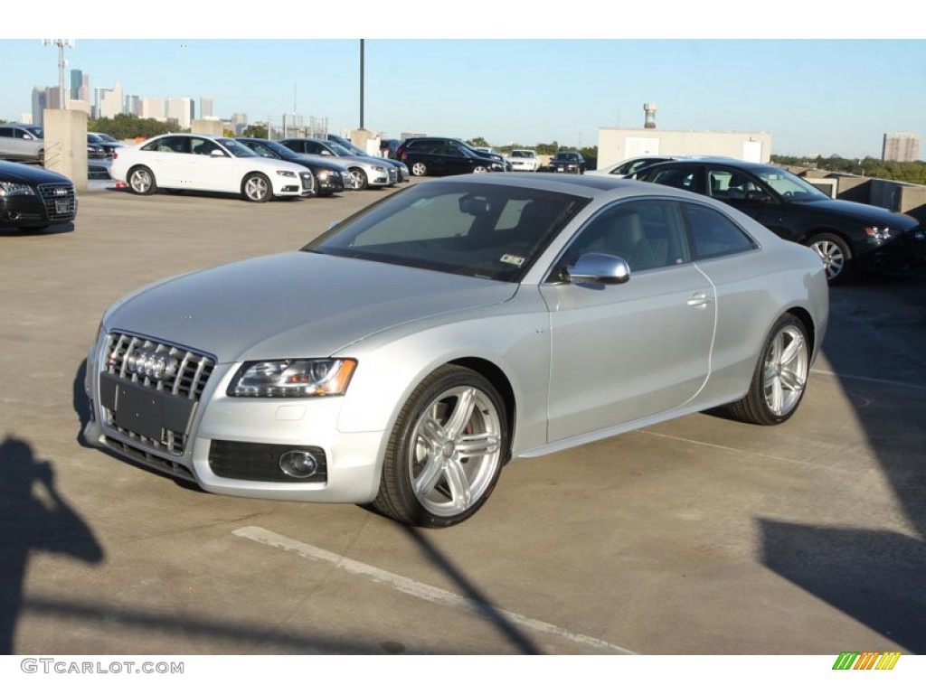 Ice Silver Metallic 2012 Audi S5 4.2 FSI quattro Coupe Exterior Photo #56657004