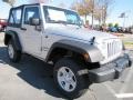 2012 Bright Silver Metallic Jeep Wrangler Sport 4x4  photo #4