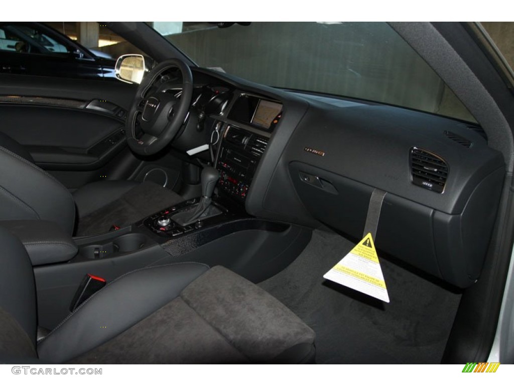 2012 Audi S5 4.2 FSI quattro Coupe Black Dashboard Photo #56657175
