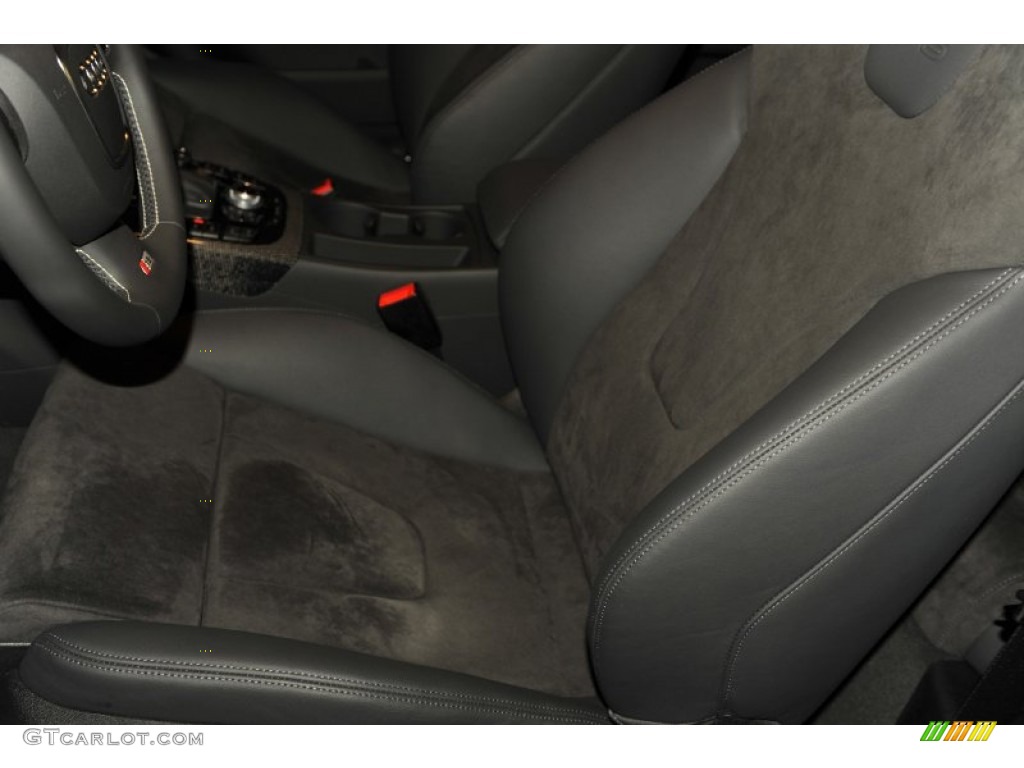 Black Interior 2012 Audi S5 4.2 FSI quattro Coupe Photo #56657349