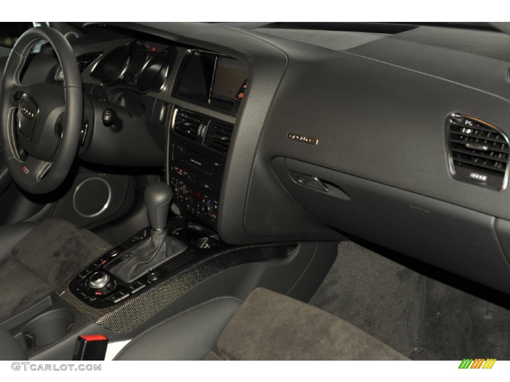 2012 Audi S5 4.2 FSI quattro Coupe Black Dashboard Photo #56657517