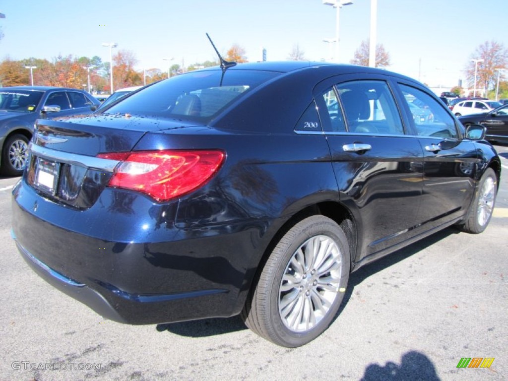 Blackberry Pearl Coat 2012 Chrysler 200 Limited Sedan Exterior Photo #56657793