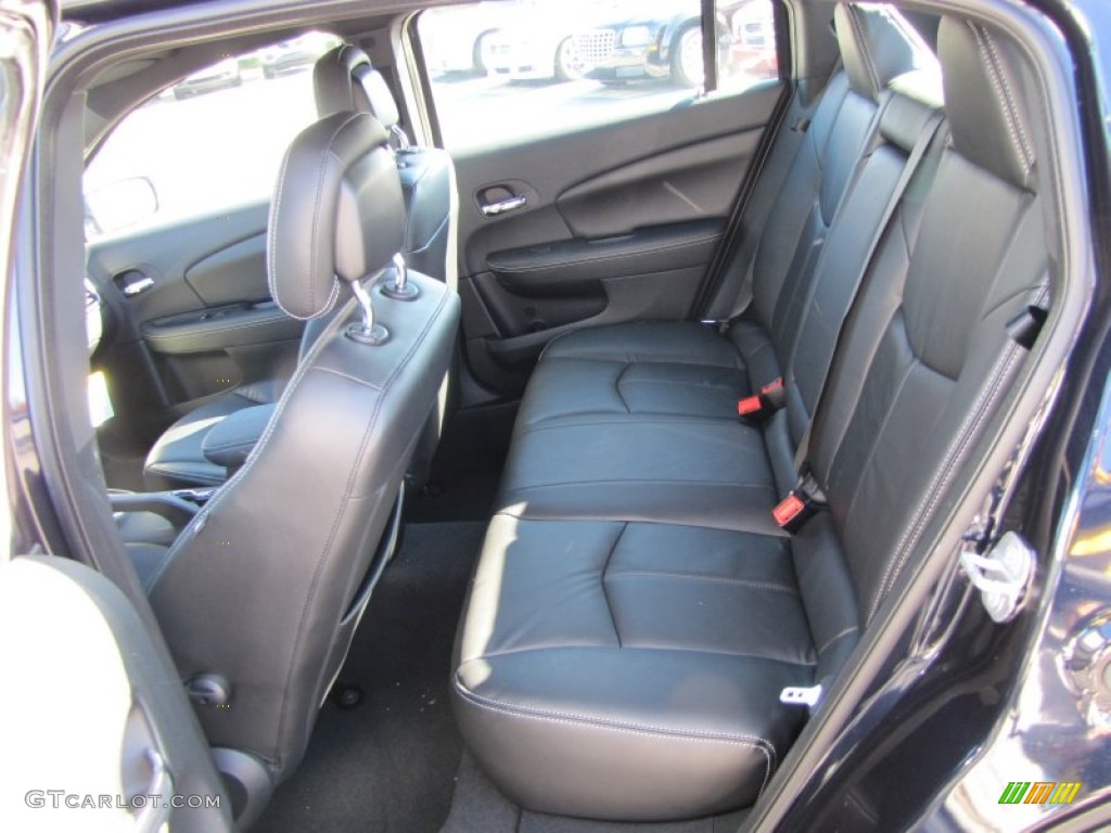 Black Interior 2012 Chrysler 200 Limited Sedan Photo #56657832