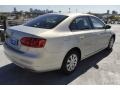 White Gold Metallic - Jetta S Sedan Photo No. 7