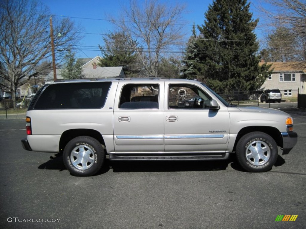 2004 Yukon XL 1500 SLT 4x4 - Silver Birch Metallic / Neutral/Shale photo #9