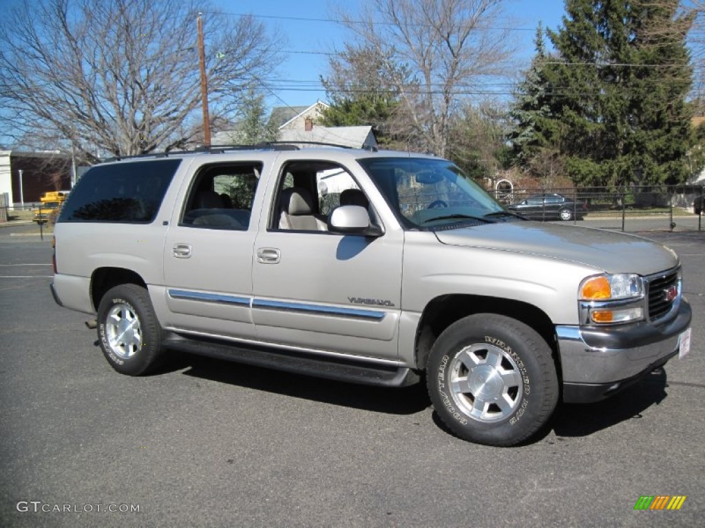 2004 Yukon XL 1500 SLT 4x4 - Silver Birch Metallic / Neutral/Shale photo #10