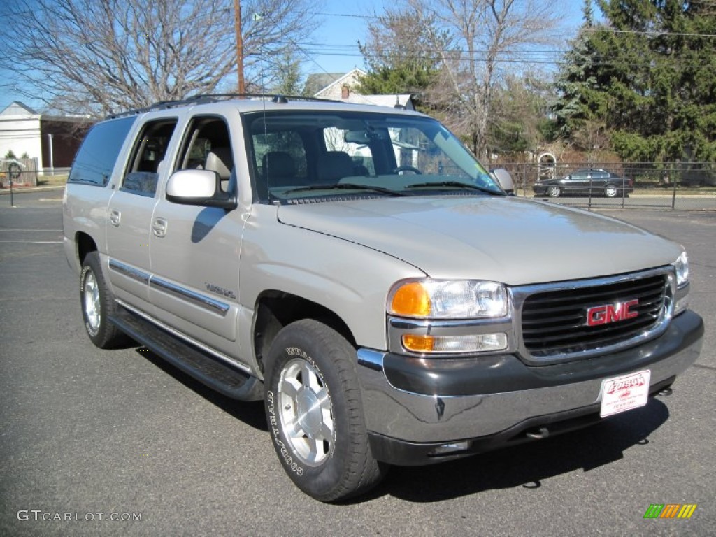 2004 Yukon XL 1500 SLT 4x4 - Silver Birch Metallic / Neutral/Shale photo #11