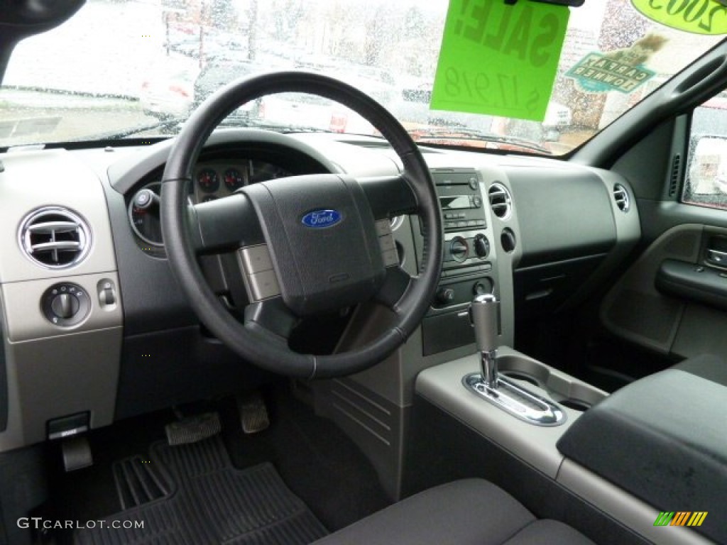 2005 F150 FX4 SuperCab 4x4 - True Blue Metallic / Medium Flint/Dark Flint Grey photo #10