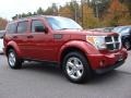 2007 Inferno Red Crystal Pearl Dodge Nitro SLT  photo #7