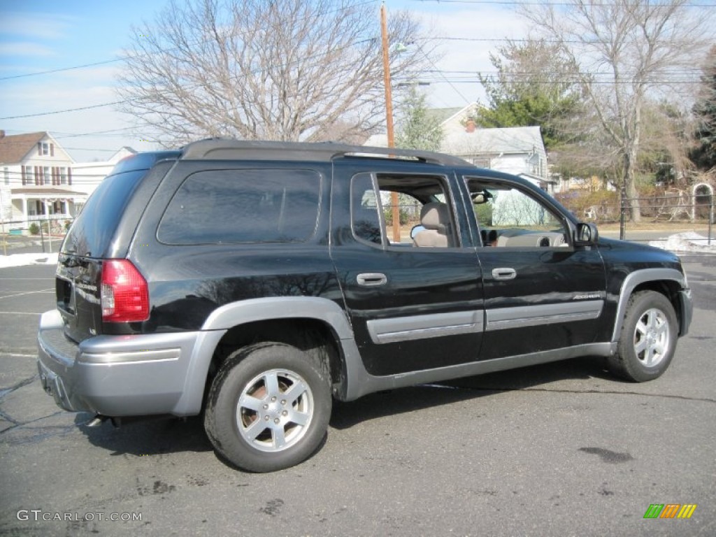 2004 Ascender S 4x4 - Onyx Black / Pewter photo #8