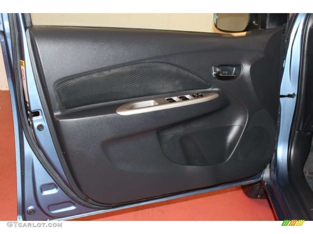 2010 Yaris Sedan - Pacific Blue Metallic / Dark Charcoal photo #9