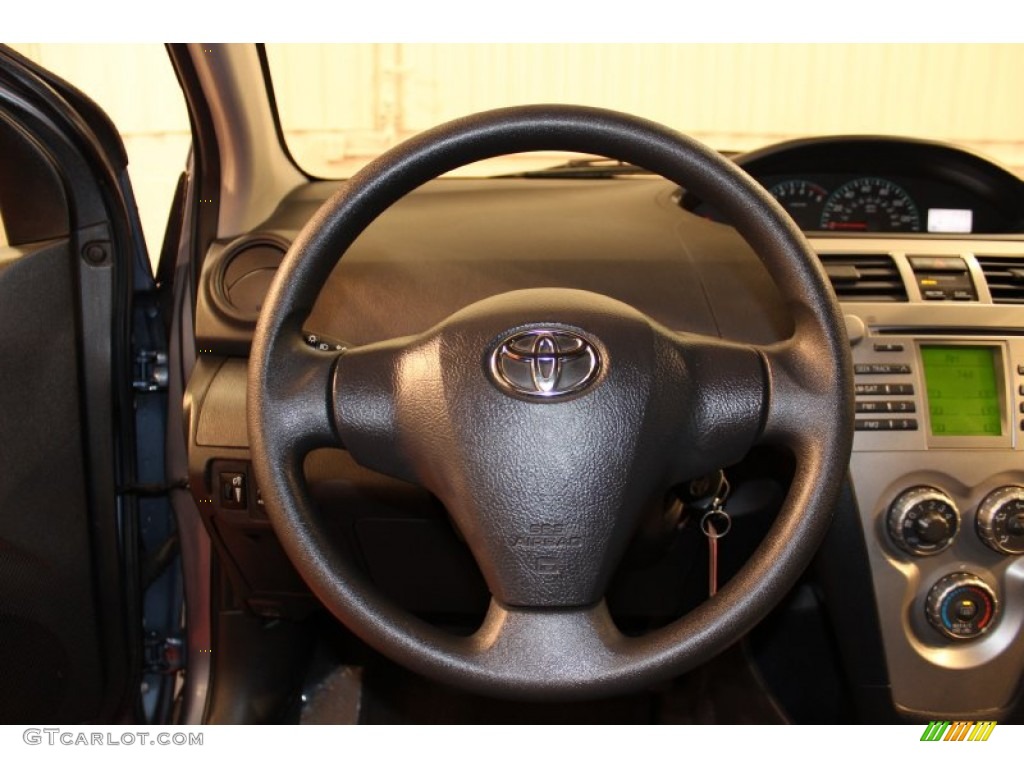 2010 Yaris Sedan - Pacific Blue Metallic / Dark Charcoal photo #12