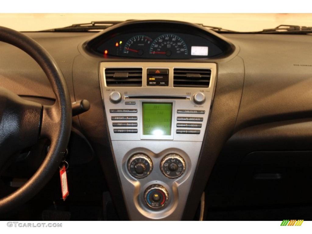 2010 Yaris Sedan - Pacific Blue Metallic / Dark Charcoal photo #14