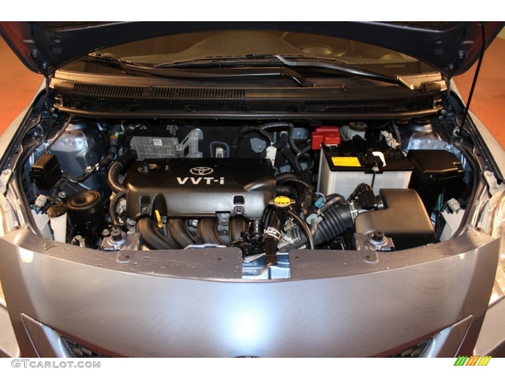 2010 Yaris Sedan - Pacific Blue Metallic / Dark Charcoal photo #22