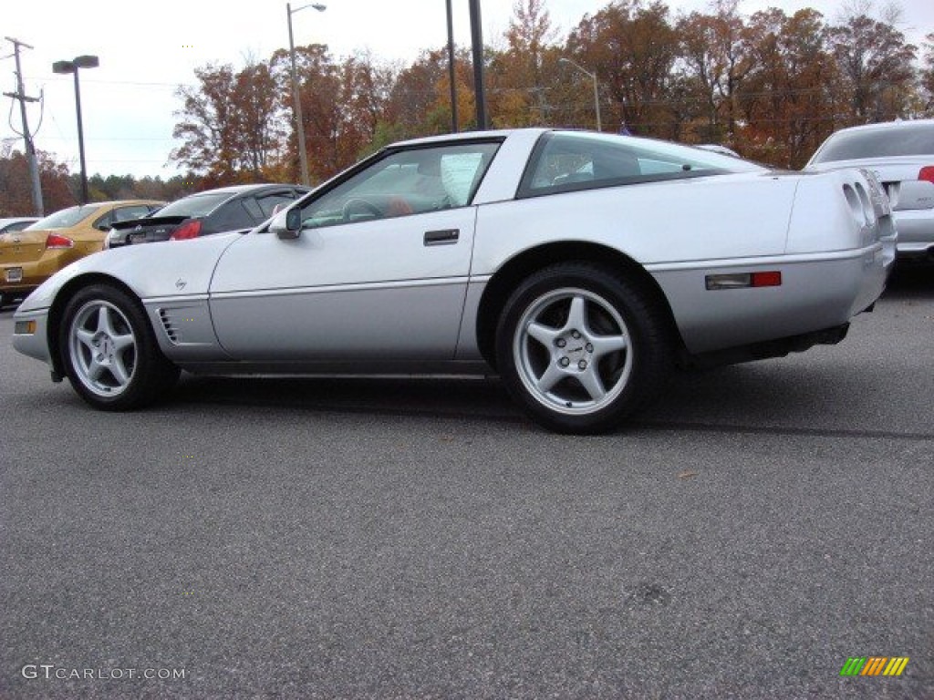 Sebring Silver Metallic 1996 Chevrolet Corvette Collector Edition Coupe Exterior Photo #56660823