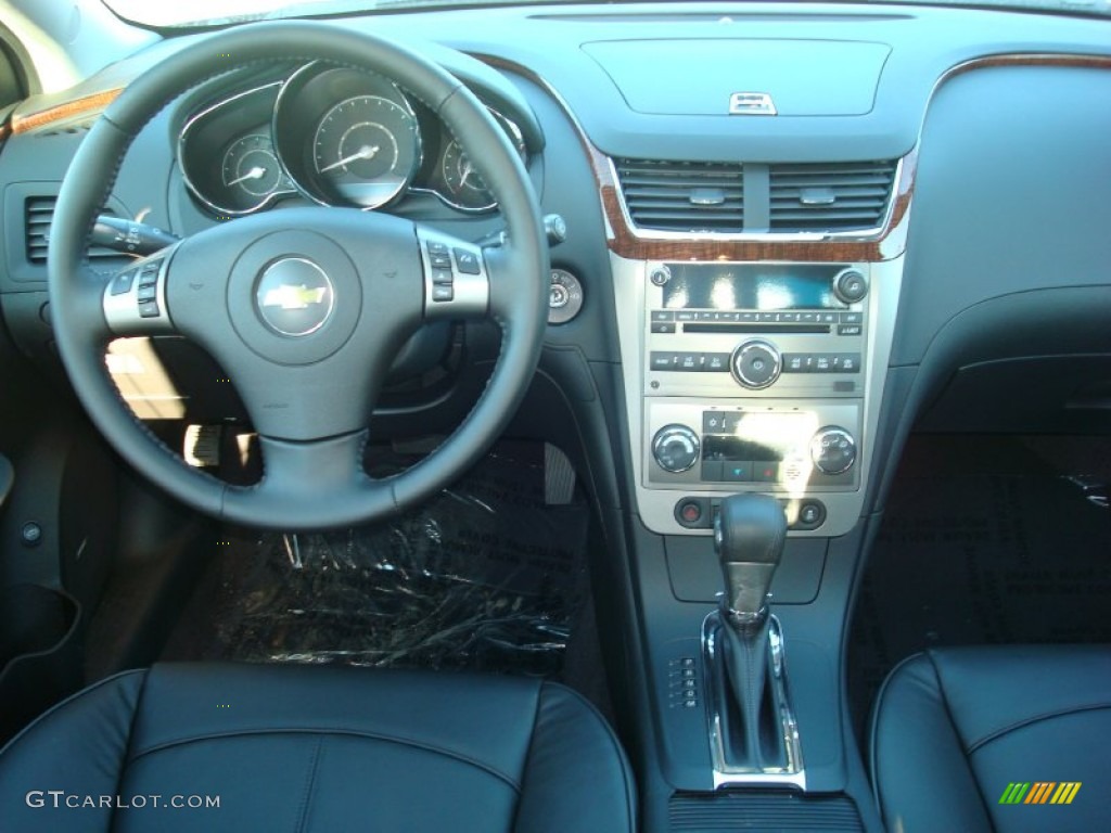 2012 Chevrolet Malibu LTZ Ebony Dashboard Photo #56661138