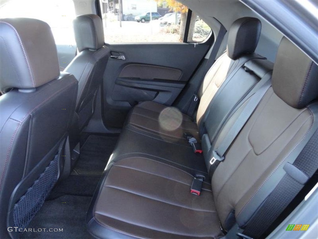 Jet Black/Brownstone Interior 2010 Chevrolet Equinox LTZ AWD Photo #56661366