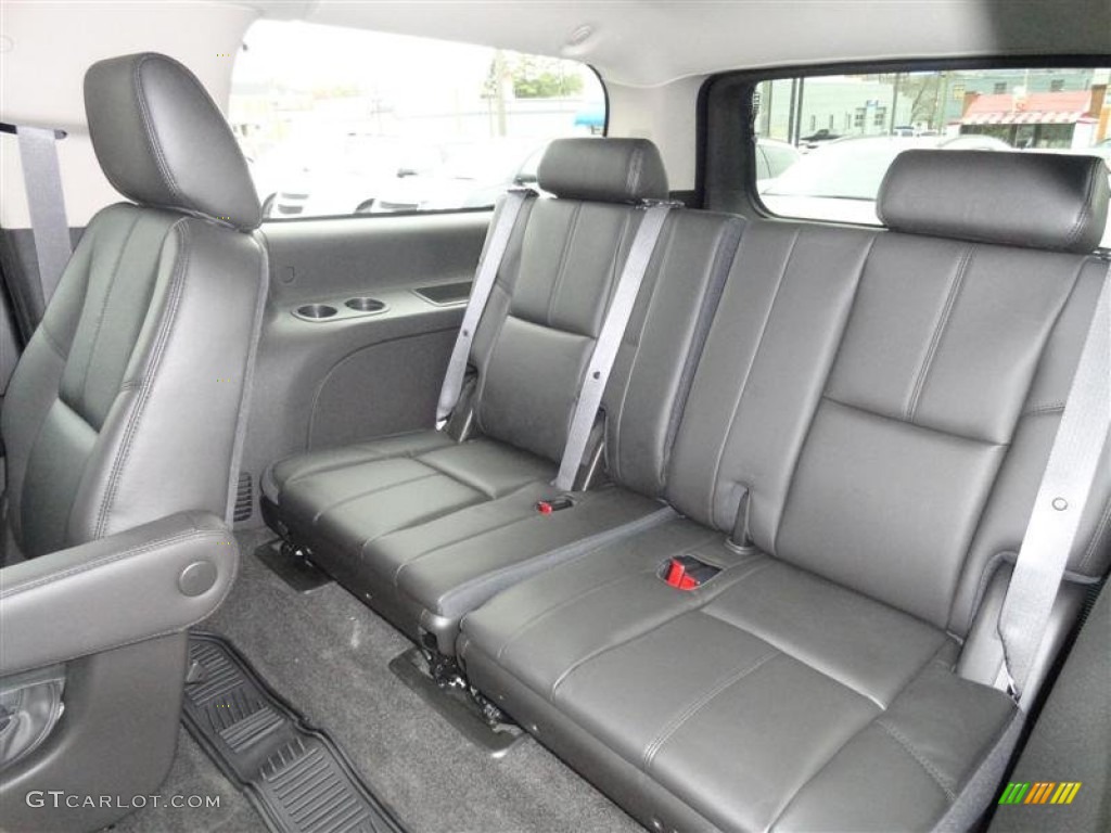 Ebony Interior 2012 Chevrolet Suburban LT 4x4 Photo #56662242