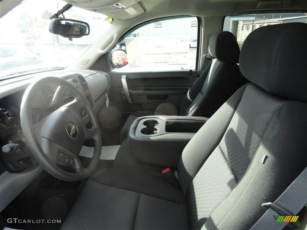 2012 Silverado 1500 LS Crew Cab 4x4 - Black / Dark Titanium photo #6