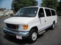 Oxford White - E Series Van E350 XLT 15 Passenger Photo No. 2