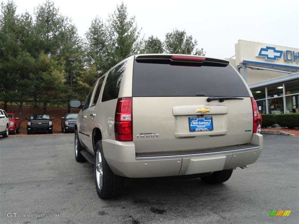 2011 Tahoe LTZ 4x4 - Gold Mist Metallic / Light Cashmere/Dark Cashmere photo #3