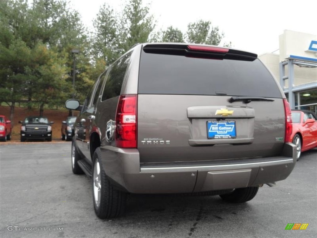2011 Tahoe LTZ 4x4 - Mocha Steel Metallic / Light Cashmere/Dark Cashmere photo #3