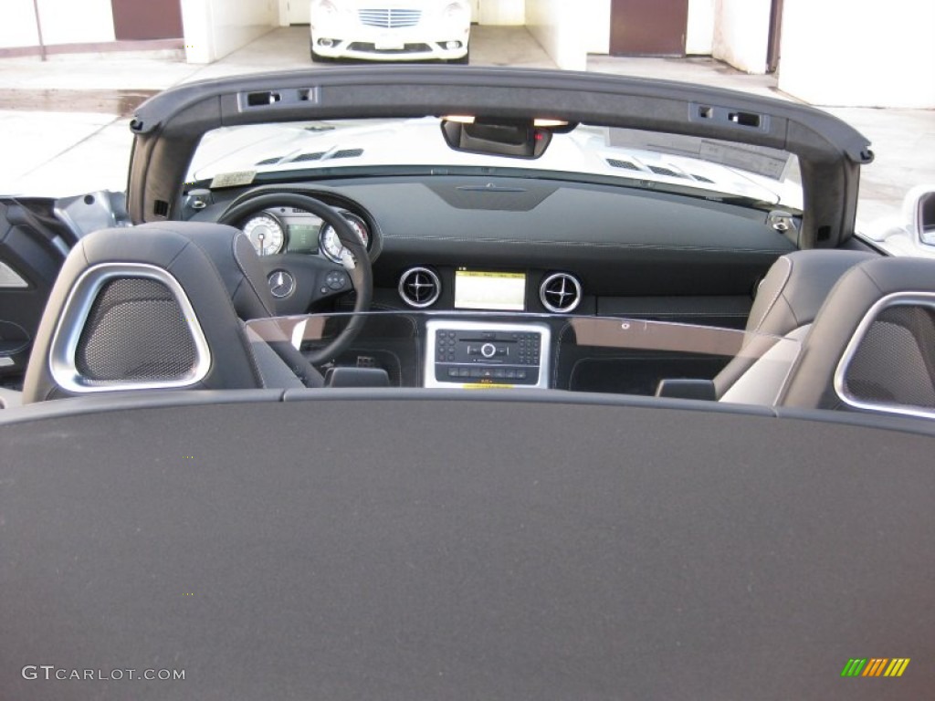 2012 SLS AMG Roadster - Iridium Silver Metallic / designo Black photo #15
