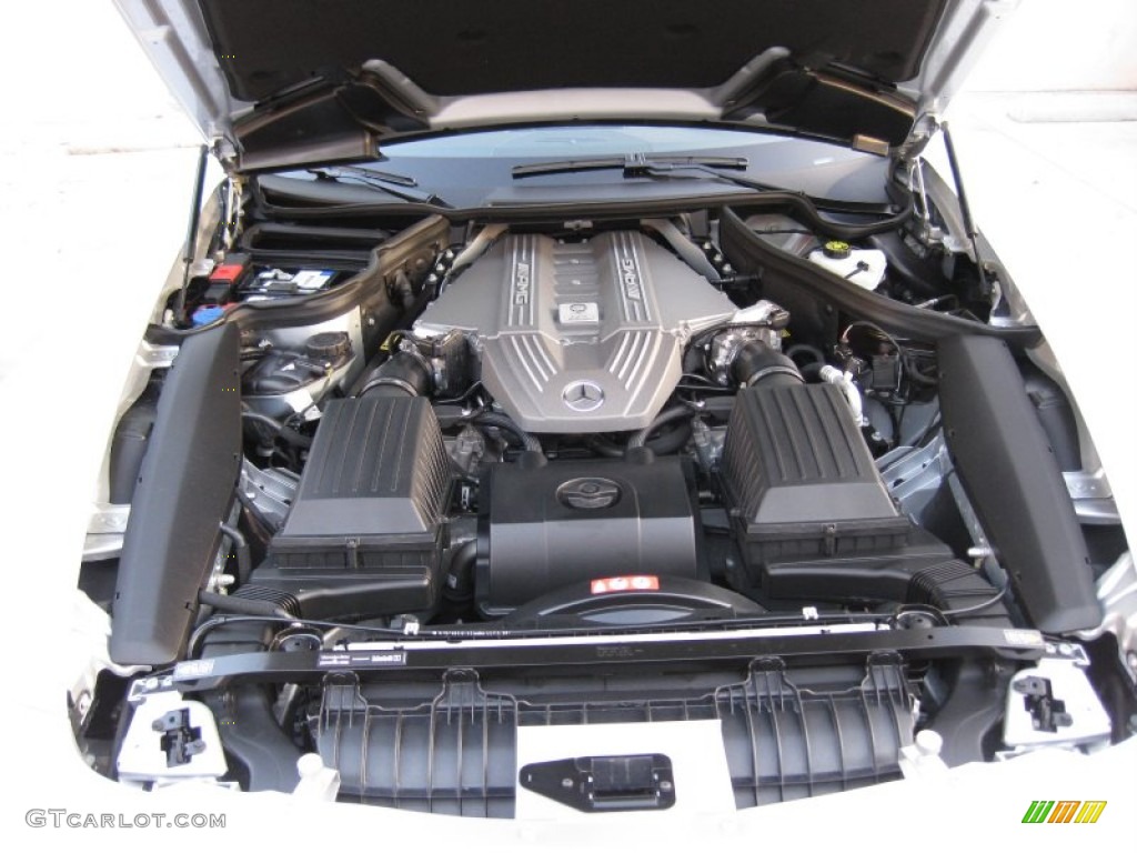 2012 Mercedes-Benz SLS AMG Roadster 6.3 Liter AMG DOHC 32-Valve VVT V8 Engine Photo #56663503