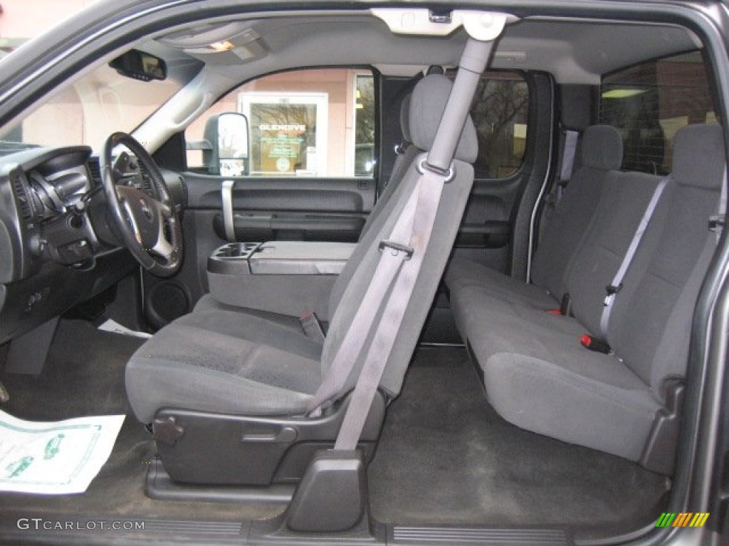 2008 GMC Sierra 2500HD SLE Extended Cab 4x4 Interior Color Photos