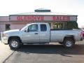 Silver Birch Metallic - Sierra 2500HD SLE Extended Cab 4x4 Photo No. 2