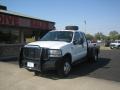 2007 Oxford White Ford F350 Super Duty XLT Crew Cab 4x4 Dually  photo #1