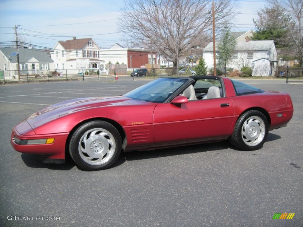 Dark Red Metallic 1994 Chevrolet Corvette Coupe Exterior Photo #56664135