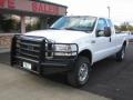 2007 Oxford White Clearcoat Ford F250 Super Duty XL SuperCab 4x4  photo #1