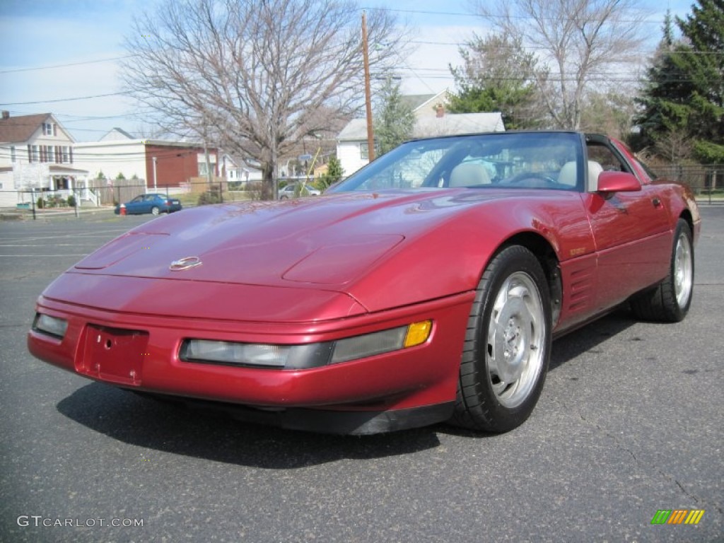 Dark Red Metallic 1994 Chevrolet Corvette Coupe Exterior Photo #56664144
