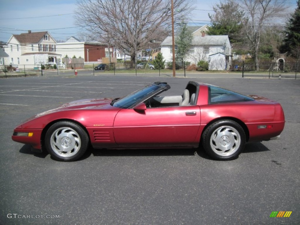 Dark Red Metallic 1994 Chevrolet Corvette Coupe Exterior Photo #56664153