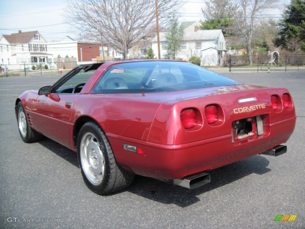 Dark Red Metallic 1994 Chevrolet Corvette Coupe Exterior Photo #56664171