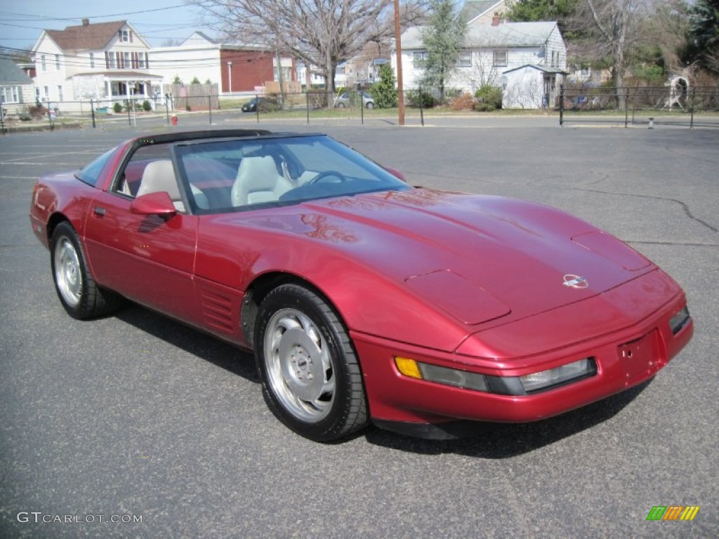 Dark Red Metallic 1994 Chevrolet Corvette Coupe Exterior Photo #56664225